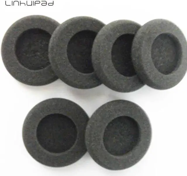 Alt view image 3 of 3 - Aomoproing Linhuipad Dense replacement foam ear pads call center headphone sponge cushion 4pcs/lot by mail