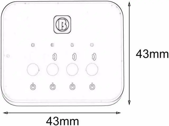 Alt view image 4 of 6 - 3-in-1 Bluetooth Transmitter Stereo Music Receiver Bluetooth 4.0 Wireless Audio Adapter For TV Home Car Stereo System
