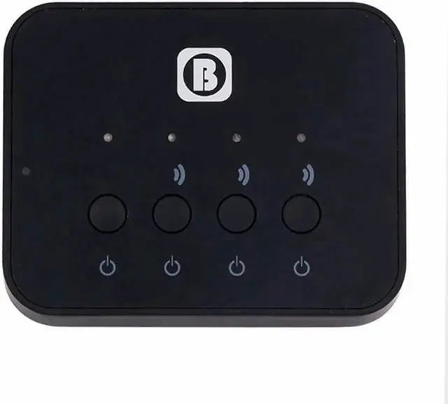 Alt view image 5 of 6 - 3-in-1 Bluetooth Transmitter Stereo Music Receiver Bluetooth 4.0 Wireless Audio Adapter For TV Home Car Stereo System