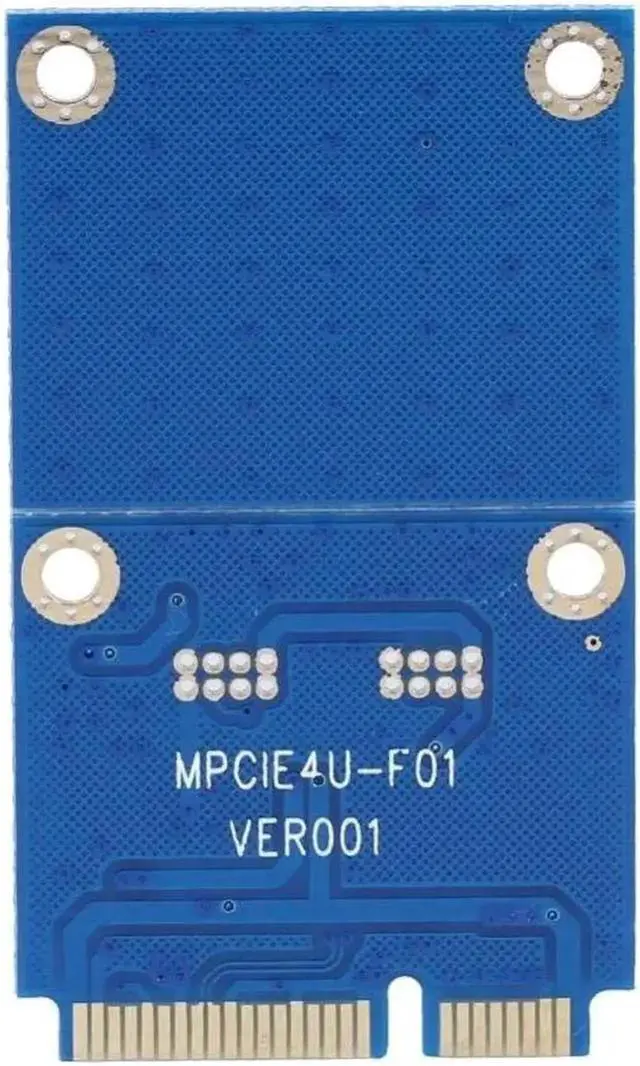 Alt view image 3 of 5 - Mini PCI-E PCIE PCI Express to Dual USB Adapter mPCIe to 5 Pin 2 Port USB2.0 Converter Card