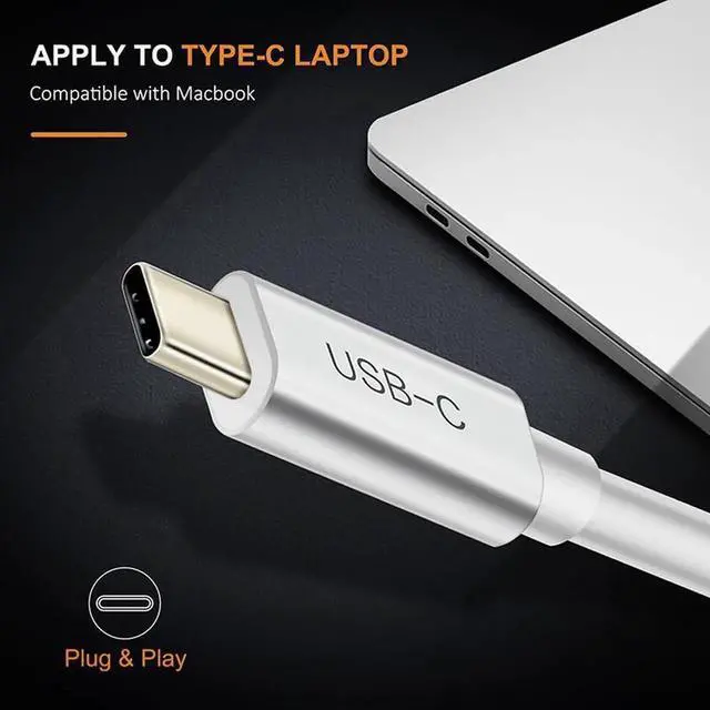 Alt view image 6 of 6 - USB C Ethernet HUB Type C to USB 3.0 RJ45 Network Card for Windows 10 Xiaomi Mi Box 3 Android TV USB Lan Adapter N134