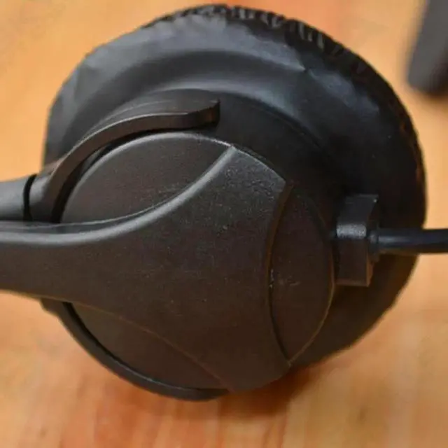 Alt view image 5 of 6 - Aomoproing Adjustable Business USB Headset Hands Headphones Rotatable Earphone Call Center Noise Cancelling With Mic For PC Laptop