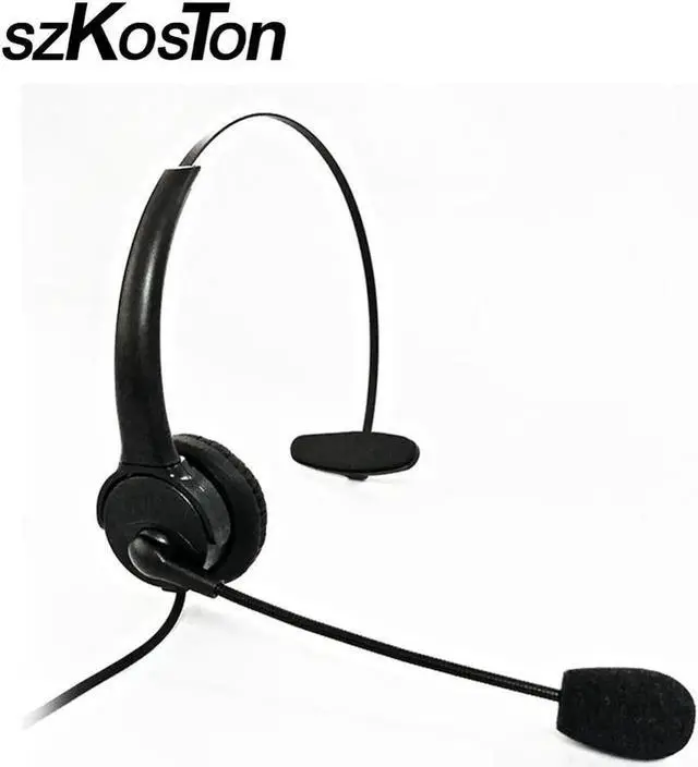 Main image of Aomoproing Adjustable Business USB Headset Hands Headphones Rotatable Earphone Call Center Noise Cancelling With Mic For PC Laptop