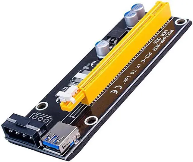 Alt view image 6 of 6 - Mini PCIe 1x to PCI Express x16 Riser Card for Laptop External Graphics Card GDC Miner mini PCIe to PCI-e Slot for BTC Mining