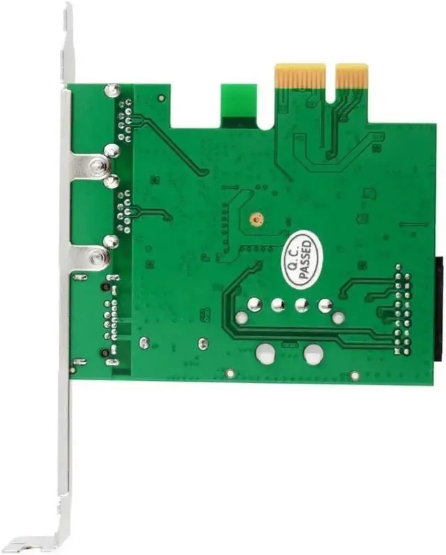 Alt view image 4 of 4 - External 2 Ports USB 3.0 + 1 Port Power over eSATA ( SATA ) + 19Pin USB header Combo PCI-e PCI Express Card