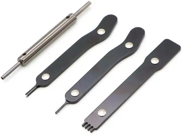Main image of 4pcs/Set ATX/ PCI-E/ EPS/ Molex/ SATA Smart Pin Removal Tool Kit for Computer DIY Cable Connector