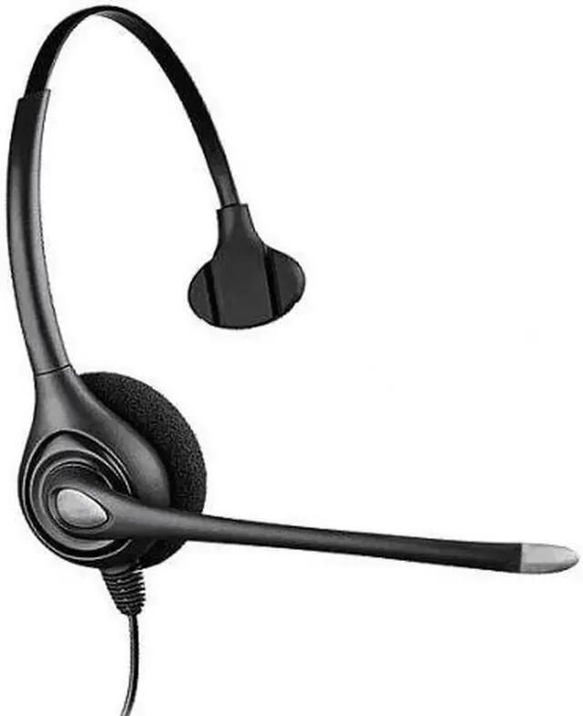 Main image of Aomoproing RJ9 RJ11 plug or 2.5mm plug or 3.5mm computer plug Office headset Anti-noise Call Center Headphones Volume +Mute +QD cord