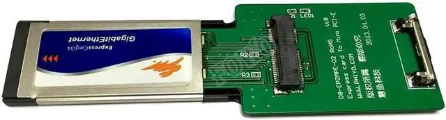 Alt view image 4 of 5 - Express Card ExpressCard 34 54 mm to Mini PCI-E Adapter Card for Laptop
