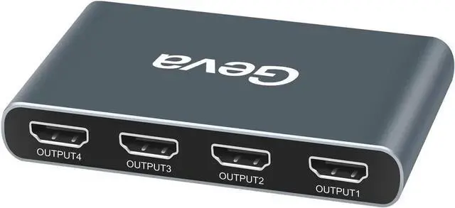 Main image of 4K HDMI-compatible Splitter 1 in 4 Out 4K@60Hz HD 2.0 1x4 Splitter SST converter Adapter for Xbox PS4 Switch PC Laptop HDTV