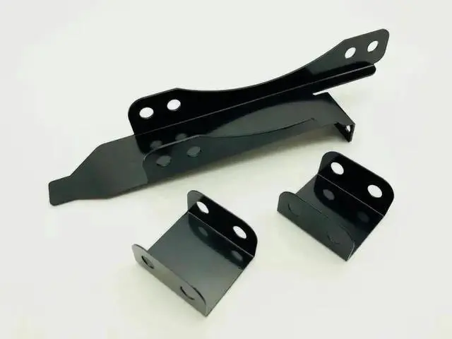 Alt view image 3 of 6 - 5PCS Dual Fan Mount Rack PCI Slot Bracket Kickstand Cooler Radiator Video Card Partner 8cm or 9cm Fan Bracket for Graphics Card
