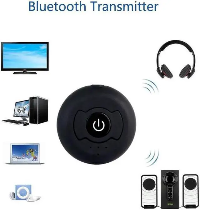 Alt view image 5 of 6 - 3.5mm Wireless Bluetooth Transmitter Bluetooth Audio Music Stereo Transmite Dongle Adapter for TV PC Tablet MP3