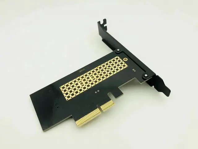 Alt view image 6 of 6 - M.2 NVMe SSD NGFF to PCI E X4 Adapter PCIE to M2 Adapter Raiser M Key Interface Card Support PCI Express 3.0 x4 2230 2280 M2 SSD