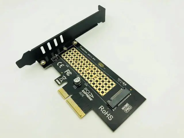 Main image of M.2 NVMe SSD NGFF to PCI E X4 Adapter PCIE to M2 Adapter Raiser M Key Interface Card Support PCI Express 3.0 x4 2230 2280 M2 SSD