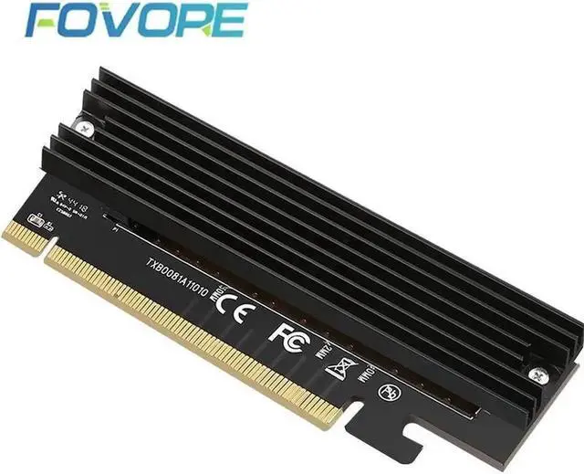 Alt view image 4 of 6 - 2PC m.2 to pcie x16 adapter Card pci e to m .2 convert adapter NVMe SSD Adaptor m2 M Key Interface PCI Express 3.0 x4 2230 2280 Size