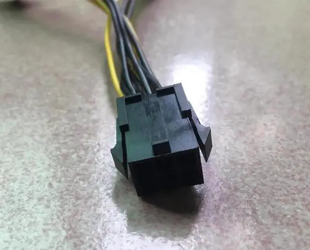 Alt view image 5 of 6 - 2PC 6inch Molex 6-pin PCI Express to 2 x PCIe 8 (6+2) pin Motherboard Graphics Video Card PCI-e GPU VGA Splitter Hub Power Cable