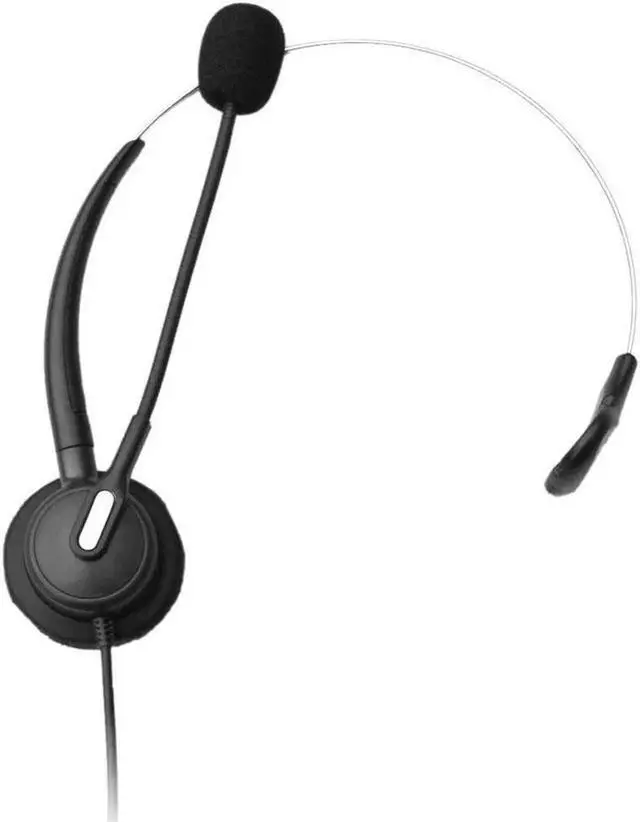 Alt view image 5 of 6 - Aomoproing Wantek Call Center Telephone Headset Headphone with Mic Volume Mute Control for Cisco Unified IP Phones 7931G 7940G 7941G 7942G