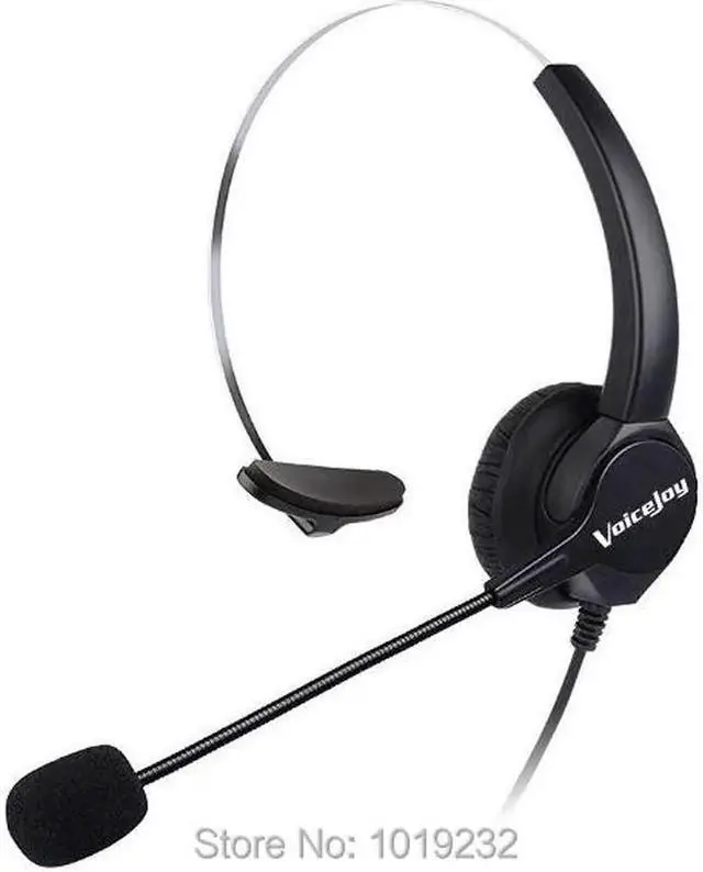 Main image of Aomoproing Call Center Headset Headphone with Mic ONLY for CISCO IP Phones 7940 7960 7970 7821 7841 7861 8841 8851,8861 8941,8945,8961 etc