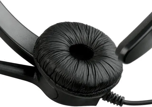 Alt view image 3 of 4 - Aomoproing Call Center Headset Headphone with Mic ONLY for CISCO IP Phones 7940 7960 7970 7821 7841 7861 8841 8851,8861 8941,8945,8961 etc