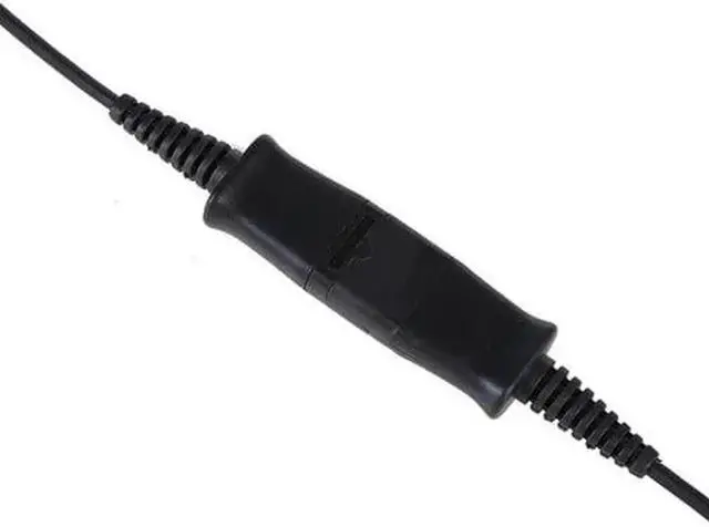 Alt view image 6 of 6 - Aomoproing Mono RJ9 plug headset with Quick Disconnect cord phone headset call center office headset Anti-Noise microphone