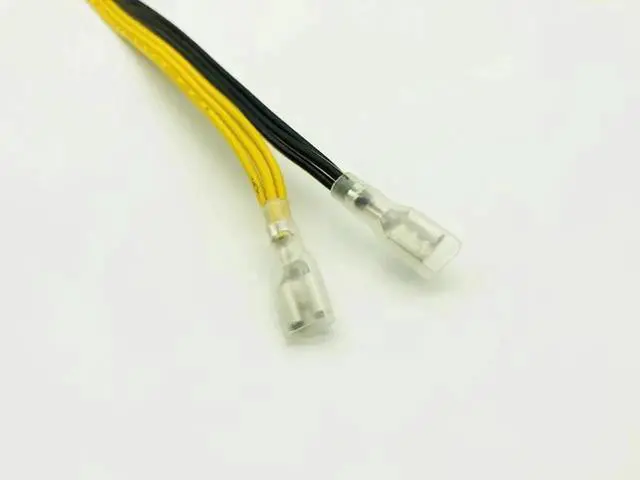 Alt view image 6 of 6 - Power Cable PCIE Video Card Dual 8pin (6+2) Splitter Power Supply Wire 250 Female Terminal 18AWG Cables for ETH BTC Miner Mining