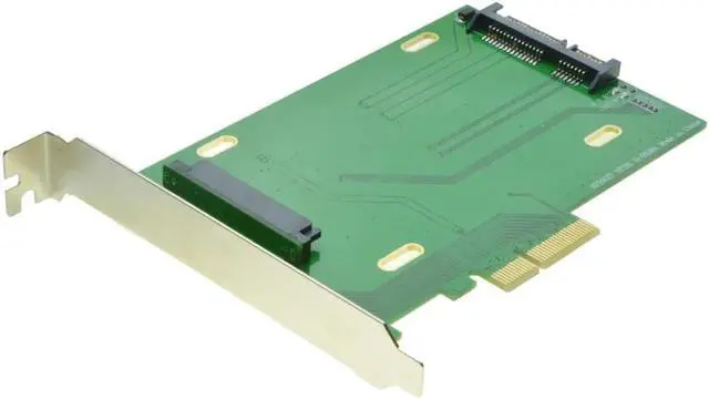 Alt view image 2 of 6 - PCI-E 3.0 x4 Lane to U.2 Kit SFF-8639 Adapter for Intel Motherboard 750 NVMe PCIe SSD PCI express to U2 Card