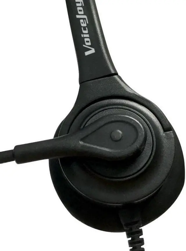 Alt view image 2 of 5 - Aomoproing call center headset with RJ9 plug office telephone RJ9 headset Noise Canceling Microphone for AVAYA 2400 4600