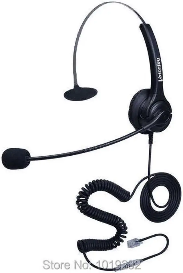 Alt view image 2 of 6 - Aomoproing Call center phone Office telephone with Volume Mute function telephone with RJ9 and 2.5mm jack phone headset