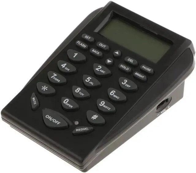 Alt view image 6 of 6 - Aomoproing Call Center Phone and Headset Noise Cancelling Office Corded Telephone Mic