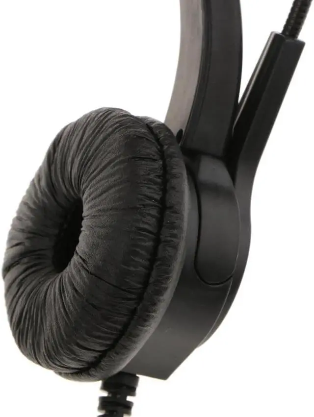 Main image of Aomoproing Over-Head Call Center Telephone Headsets Adjustable w/ Mic Noise Cancelling