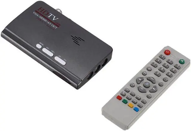 Main image of DVB-T2 Digital TV Signal Receiver Decoder Mini TV Set Top Box with Remote Control Power Adapter