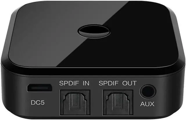 Alt view image 3 of 6 - TX16 Apt-x HIFI Bluetooth Receiver Transmitter Wireless Adapter Audio 3.5mm SPDIF Optical Fiber for Smartphone PC TV