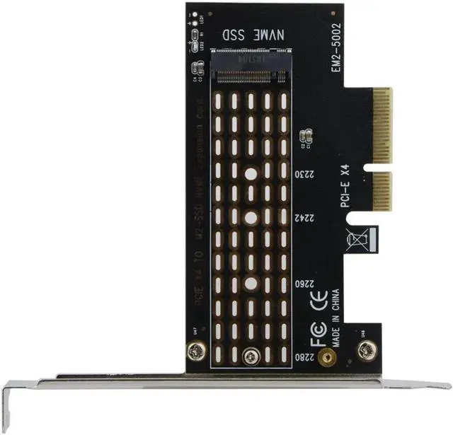 Main image of PCI E 4X to M2/M.2 SATA Adapter/PCI Express M.2 SSD PCIE Adapter M.2 NVME/M2 PCIE Adapter Computer Expansion Cards M2