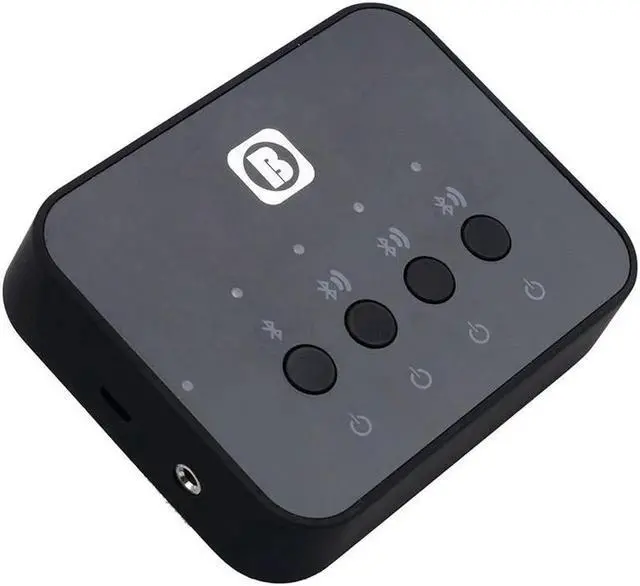 Alt view image 2 of 6 - Low LatencY Bluetooth Transmitter for TV Support aptX Dual Link Wireless Music Audio Adapter for Headphones/Speakers