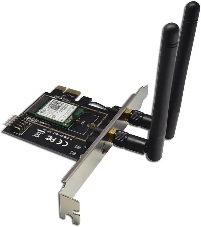 Alt view image 4 of 6 - M.2 NGFF Key A A+E to Mini PCI E Wireless Adapter WiFi Bluetooth Network Card Converter PCI Express 1X M2 NGFF Support 2230 2242