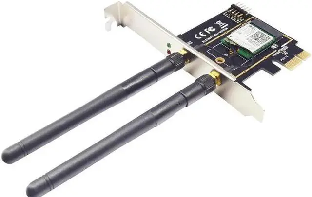 Alt view image 2 of 6 - M.2 NGFF Key A A+E to Mini PCI E Wireless Adapter WiFi Bluetooth Network Card Converter PCI Express 1X M2 NGFF Support 2230 2242