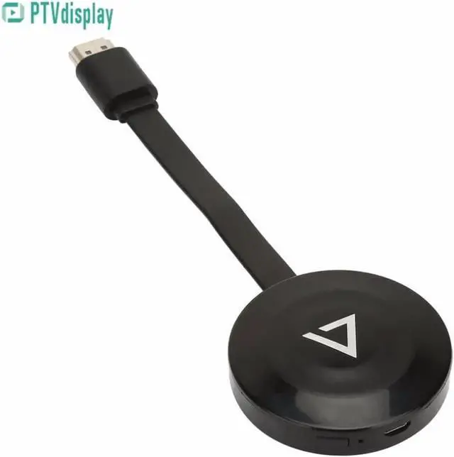 Alt view image 4 of 6 - PTV WiFi Display Dongle Adapter Receiver HDTV Projector Support Miracast DLNA AirPlay for 1080P HD TV Tuner Stick Tablet