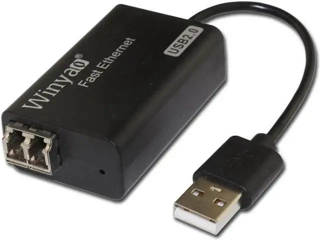 Main image of USB100FX USB2.0 To 100FX Desktop Fiber Ethernet Network Card Adapter -AX88772 NIC For PC MacBook Air Laptop Notebook