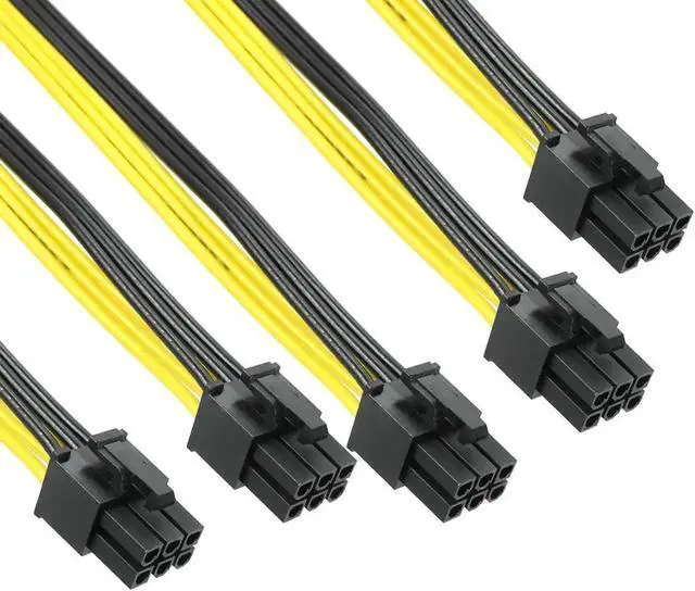 Alt view image 4 of 6 - S7 S9 to 5X PCI-E PCIe 6Pin GPU Graphics Card Splitter Power Cable for BTC Miner Bitcoin Litecoin S11 T9+ X10 L3+ A3 A841 M3 P3