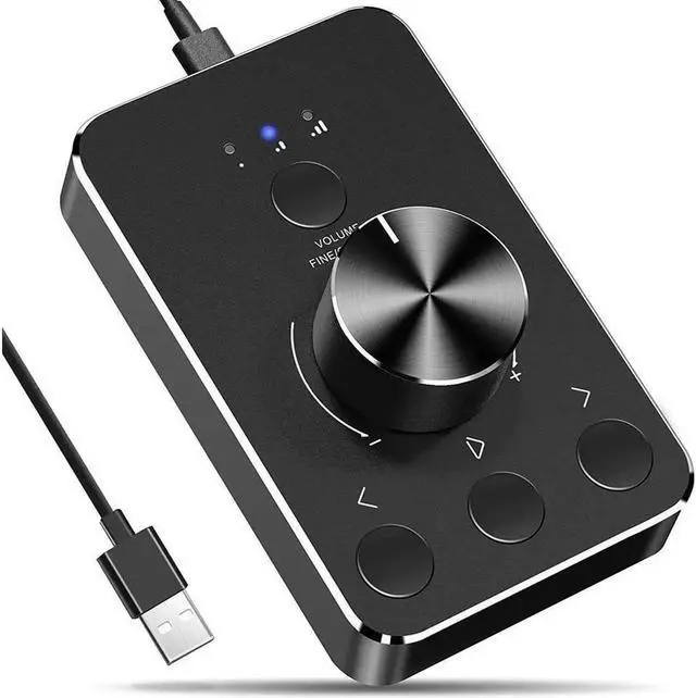 Alt view image 4 of 7 - Controller Knob with 3 Volume Control Modes and One-Click Mute Function Volume Controller Audio Adjuster for MAC/Win7/8/10