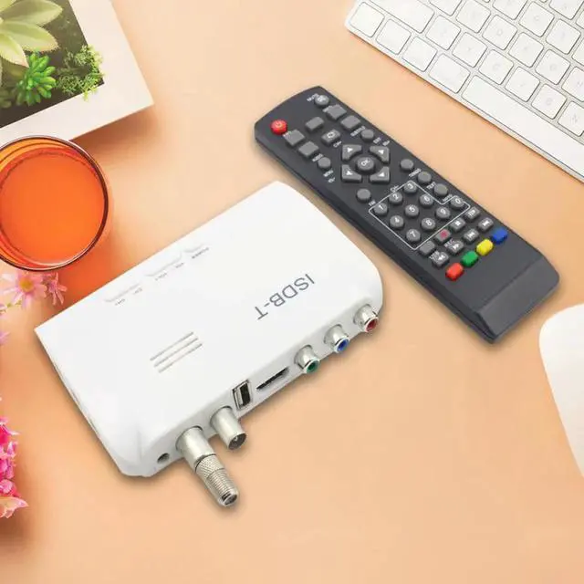 Alt view image 5 of 6 - 1 Set 1080P ISDB-T Digital Terrestrial Convertor TV BOX Receiver PVR + 5dBi Antenna + Remote Control (US Plug Adapter)