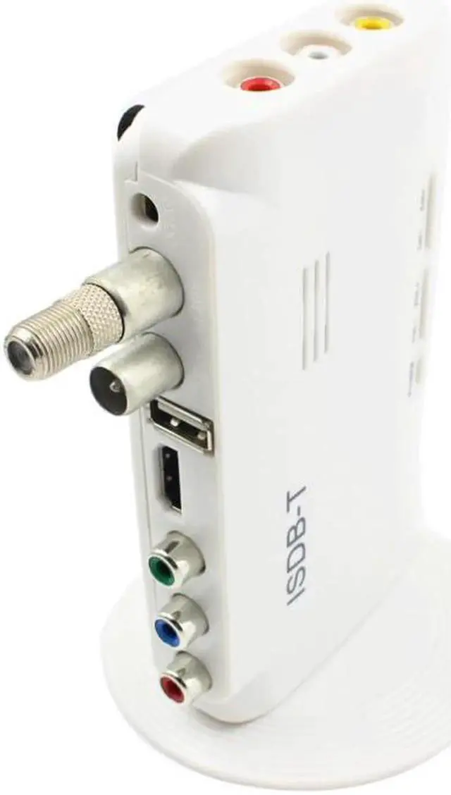 Alt view image 3 of 6 - 1 Set 1080P ISDB-T Digital Terrestrial Convertor TV BOX Receiver PVR + 5dBi Antenna + Remote Control (US Plug Adapter)