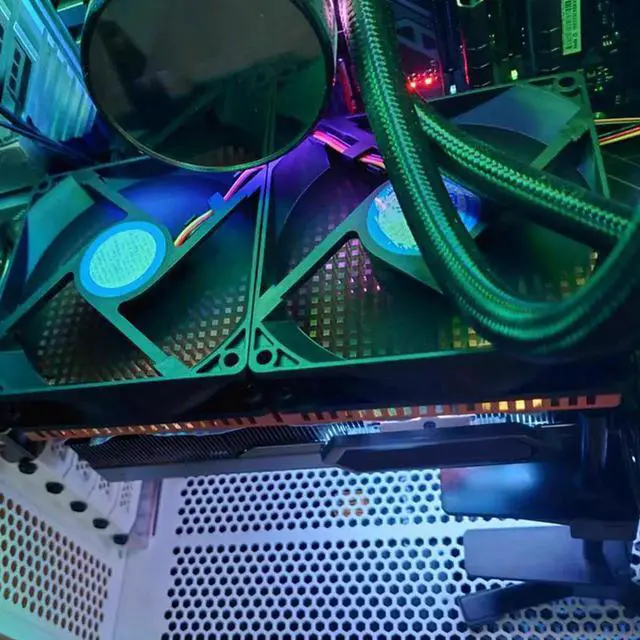 Alt view image 6 of 6 - For RTX 3060 3080 3090 Backplane Pure Copper Heat Sink Graphics Card Memory Auxiliary Radiator 90X180MM Thickness 4MM