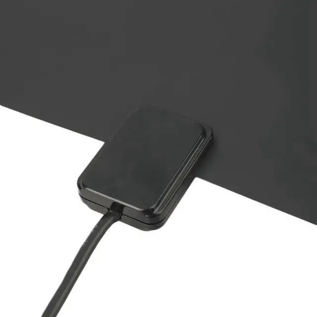 Alt view image 5 of 6 - TV 20-199/200-499/>500 Pcs HDTV Antenna With Amplifier 10ft and 3 ft Bulit In UL Power Adapter Receive UHF/VHF Signals
