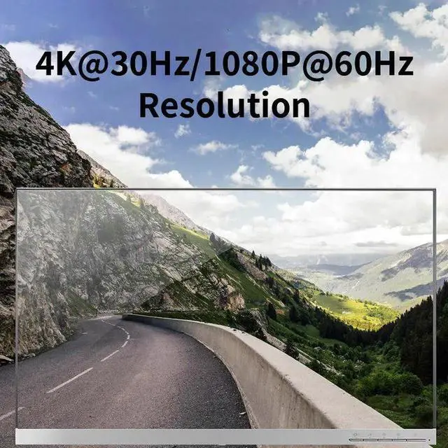 Alt view image 6 of 6 - 2X1 DVI KVM Switch 4K DVI 24+1/24+5 Switcher 2 Computer Sharing 1 Monitor 4 USB 2.0 for Mouse Keyboard Printer