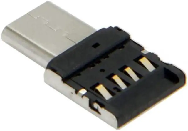 Alt view image 4 of 7 - Aomoproing FVH 5pcs Ultra Mini Type-C USB-C to USB 2.0 OTG Adapter for Cell Phone Tablet & USB Cable & Flash Disk UC-053-5PCS