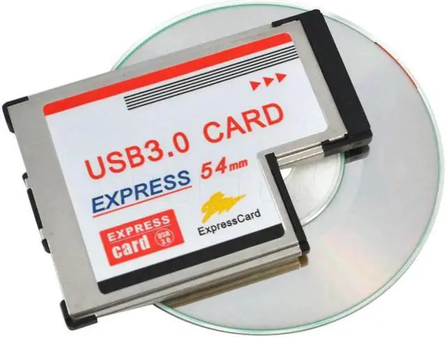 Alt view image 6 of 6 - 54mm Express Card to USB 3.0 x 2 Port Expresscard PCI-E to USB Adapter for laptop PC