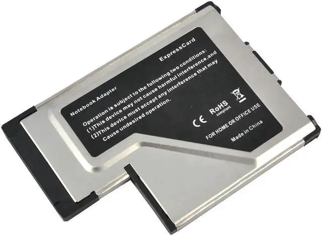 Alt view image 4 of 6 - 54mm Express Card to USB 3.0 x 2 Port Expresscard PCI-E to USB Adapter for laptop PC