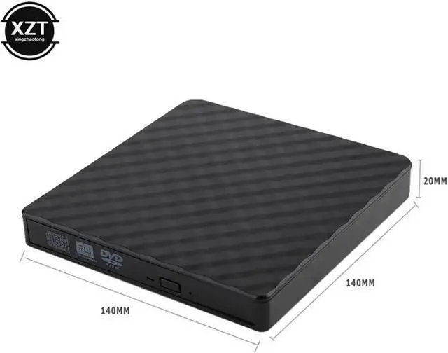 Alt view image 4 of 6 - USB 3.0 &Type C DVD Drive, CD Burner Driver Drive-free High-speed Read-write Recorder, External DVD-RW Reader optical drive case