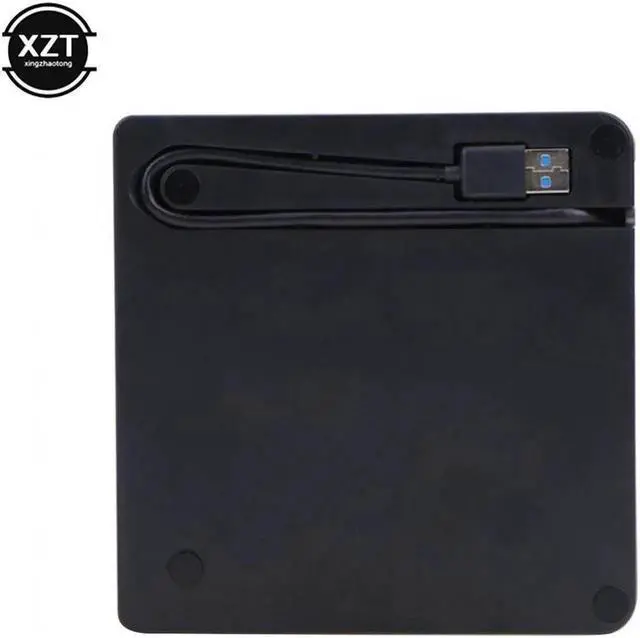 Alt view image 6 of 6 - USB 3.0 &Type C DVD Drive, CD Burner Driver Drive-free High-speed Read-write Recorder, External DVD-RW Reader optical drive case