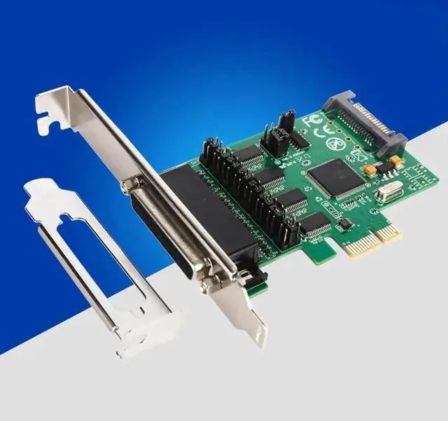 Main image of PCI-E PCI Express to 4 Port RS232 Multi Serail Card WCH384L Chipset DB9 pin COM Adapter PCIE Controller with Fan out Cable